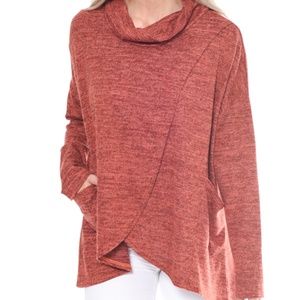 Cowl Neck Overlay